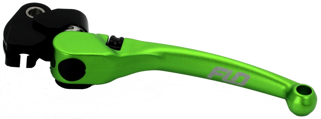 FLO MOTORSPORTS PRO 160 CLUTCH LEVER GREEN CL-723G