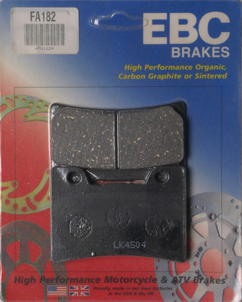 EBC BRAKE PADS FA182-atv motorcycle utv parts accessories gear helmets jackets gloves pantsAll Terrain Depot