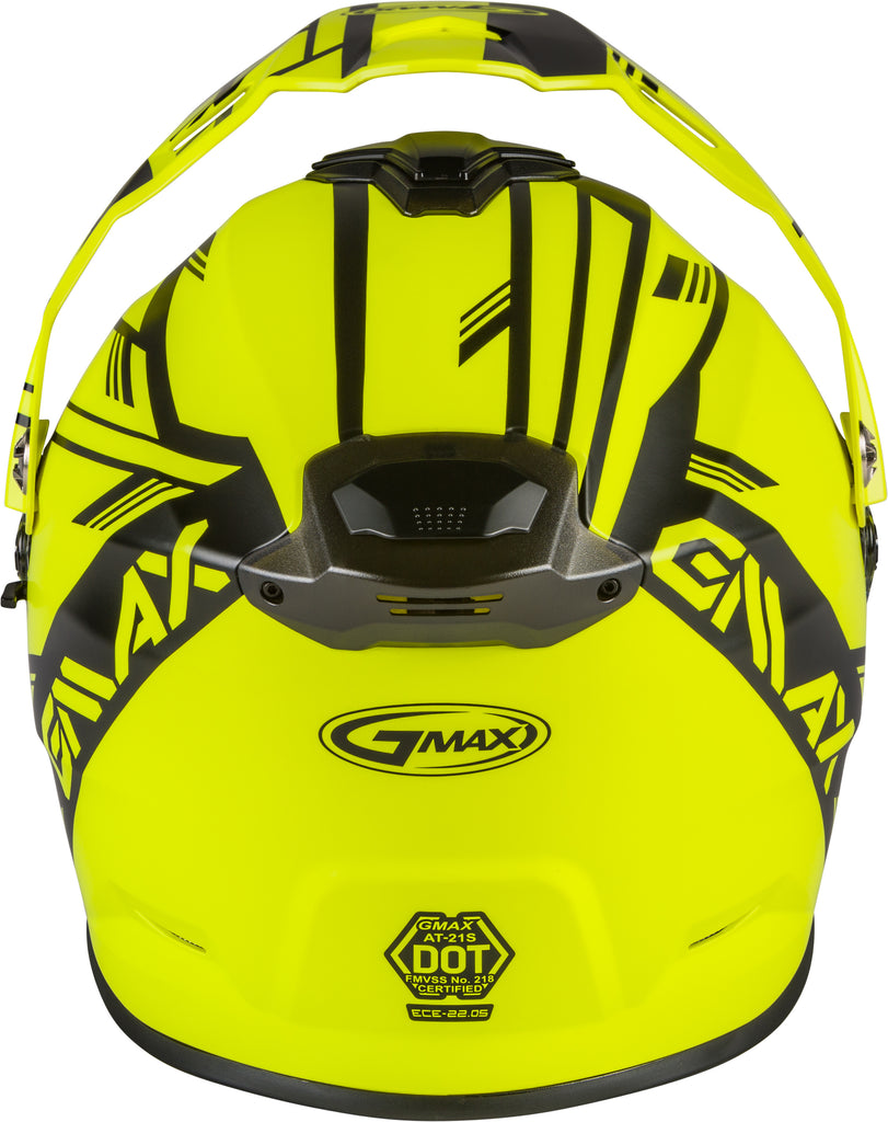 GMAX AT-21S ADVENTURE EPIC SNOW HELMET MATTE HI-VIS/BLACK XL G2211747