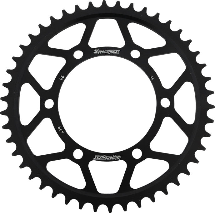 SUPERSPROX STEEL SPROCKET 46T BLACK RFE-479-46-BLK