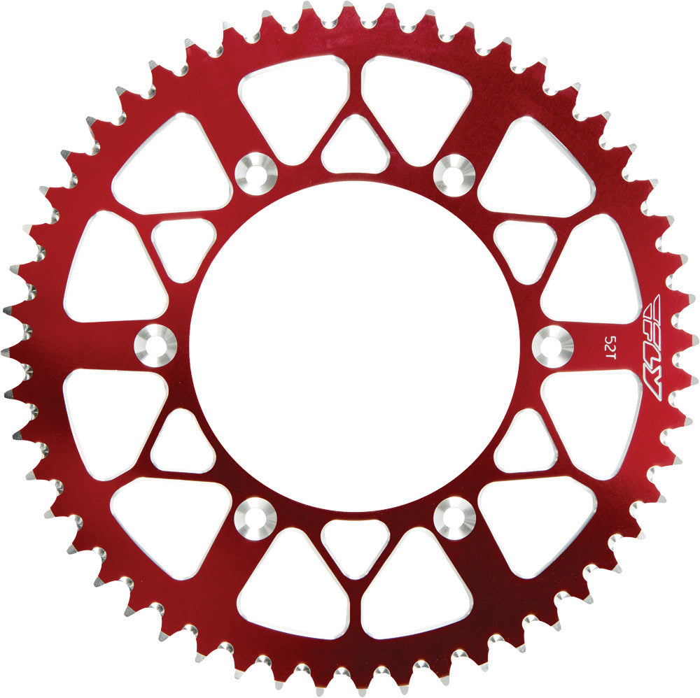 FLY RACING SPROCKET REAR 52T RED 201-52 RED-atv motorcycle utv parts accessories gear helmets jackets gloves pantsAll Terrain Depot