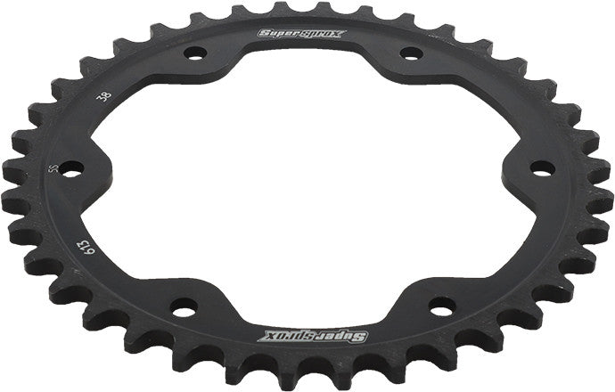 SUPERSPROX STEEL SPROCKET 38T BLACK RFE-613-38-BLK