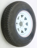 AWC TRAILER TIRE AND WHEEL ASSEMBLY WHITE TA2056012-71BH78D