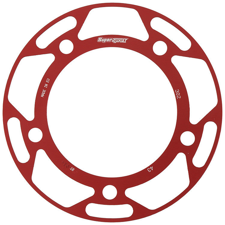 SUPERSPROX EDGE SPROCKET DISK RED RACD-302-43-RED