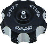 MODQUAD BILLET GAS CAP (BLACK LOGO) GC2-RBLK