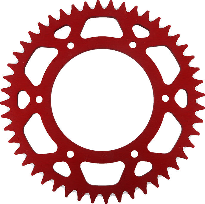 SUPERSPROX ALUMINUM SPROCKET 48T RED RAL-210-48-RED