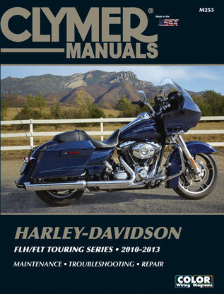 CLYMER REPAIR MANUAL HARLEY TOURING '10-13 CM253-atv motorcycle utv parts accessories gear helmets jackets gloves pantsAll Terrain Depot