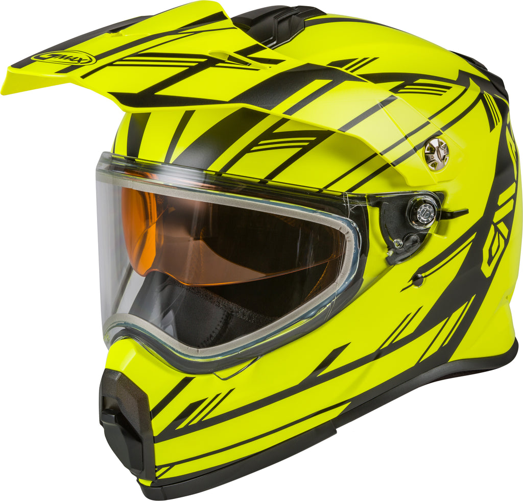 GMAX AT-21S ADVENTURE EPIC SNOW HELMET MATTE HI-VIS/BLACK XL G2211747