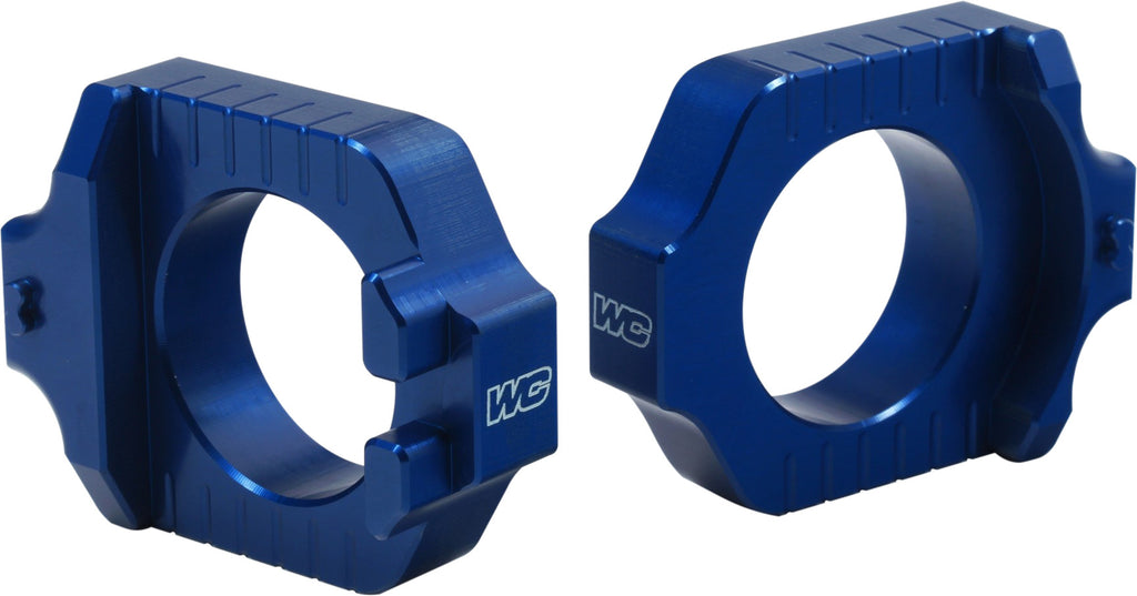 WORKS AXLE BLOCKS ELITE YAM BLUE 17-280