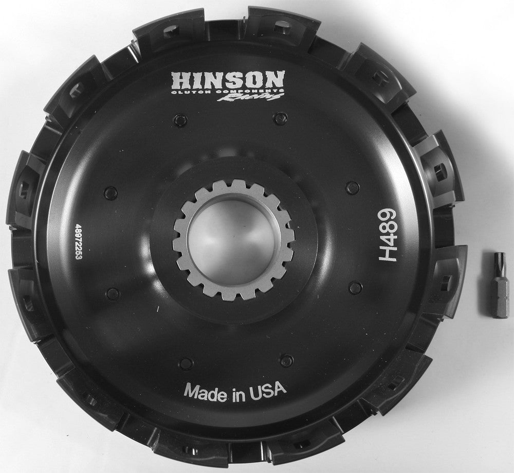 HINSON BILLET CLUTCH BASKET HON CRF450R W/KICKSTARTER GEAR H489-atv motorcycle utv parts accessories gear helmets jackets gloves pantsAll Terrain Depot