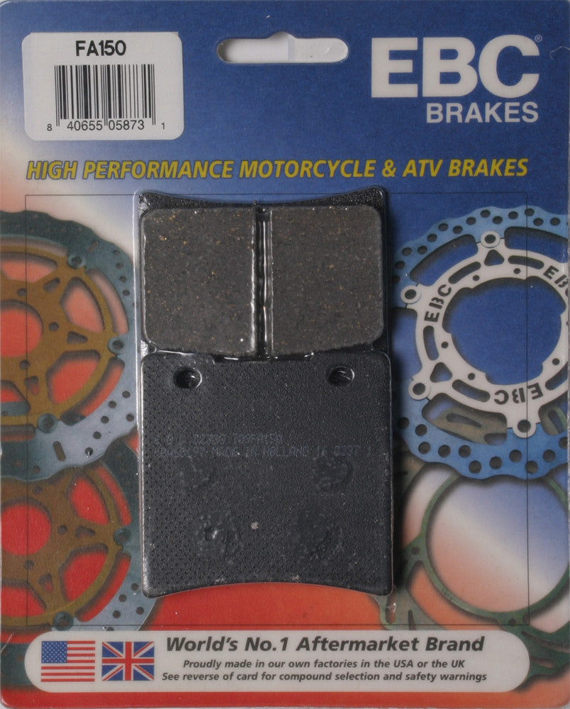 EBC BRAKE PADS FA150-atv motorcycle utv parts accessories gear helmets jackets gloves pantsAll Terrain Depot