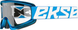 EKS BRAND FLAT-OUT GOGGLE LIQUID CYAN W/CLEAR LENS 067-60400