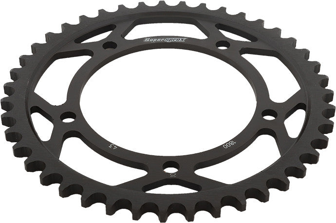 SUPERSPROX STEEL SPROCKET 43T BLACK RFE-1800-43-BLK