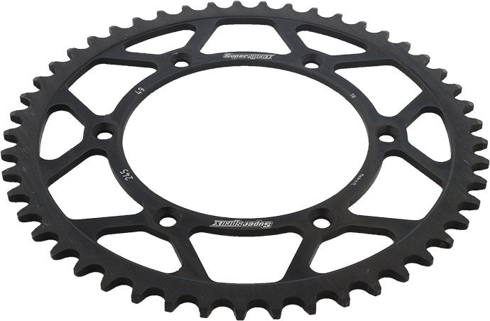 SUPERSPROX STEEL SPROCKET 49T BLACK RFE-245-49-BLK