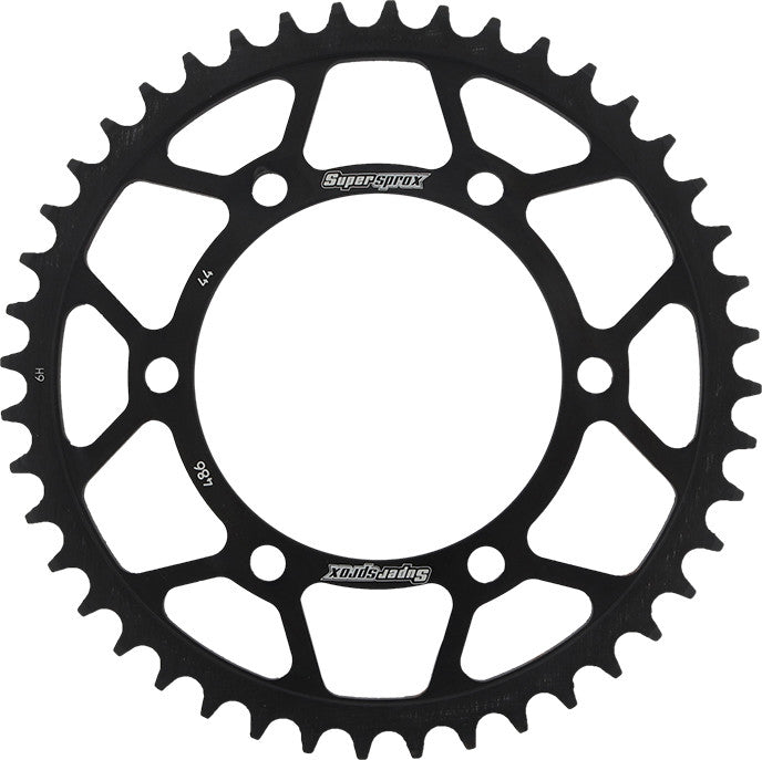 SUPERSPROX STEEL SPROCKET 44T BLACK RFE-486-44-BLK