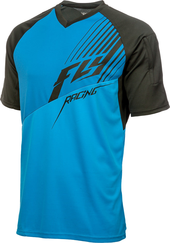 FLY RACING ACTION ELITE JERSEY BLACK/BLUE 2X 352-06812X-atv motorcycle utv parts accessories gear helmets jackets gloves pantsAll Terrain Depot