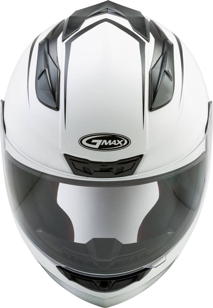 GMAX FF-88 FULL-FACE PRECEPT HELMET WHITE/BLACK XL G1884017