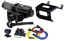 Load image into Gallery viewer, Honda Rancher TRX420 FE SE35 Stealth 3500 lb Synthetic Rope Winch kit by KFI