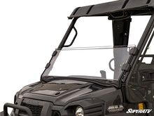 Load image into Gallery viewer, SuperATV Clear Polycarbonate Half Windshield for Kawasaki Mule Pro