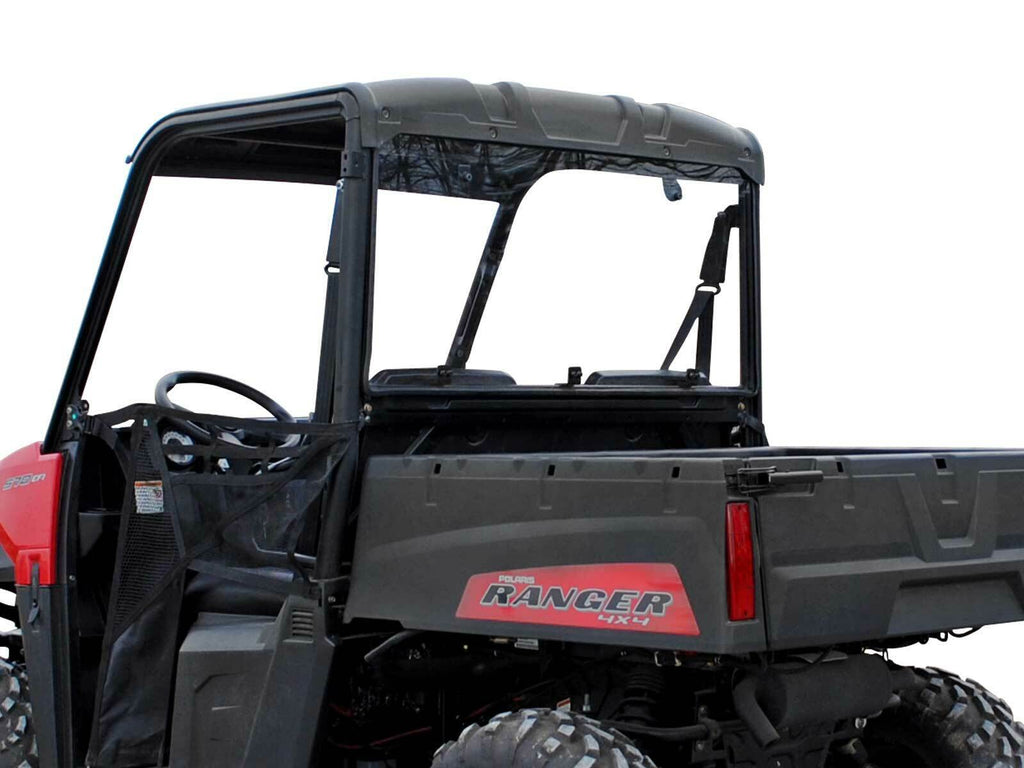 SuperATV Clear Rear Windshield for Polaris Ranger Midsize ETX / 500 / 570 / EV