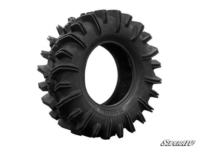 SuperATV Terminator UTV / ATV Mud Tire - 29.5x10-12