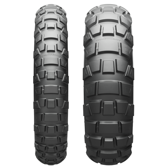 Bridgestone AX41 BA 120/70R-19 & 170/60R-17 radial tires fits BMW R1250GS