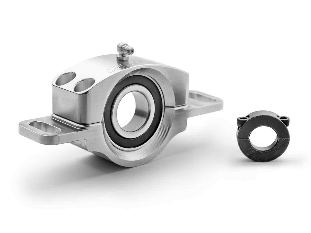 SuperATV Billet Carrier Bearing (remote grease line) for Polaris RZR XP Turbo