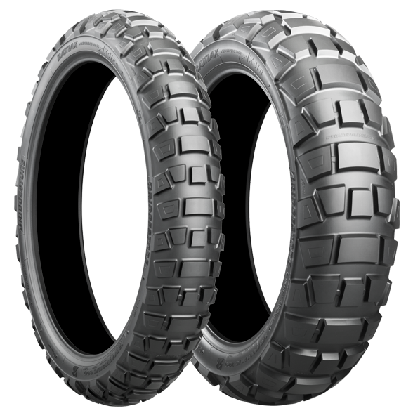 Bridgestone AX41 BA 120/70R-19 & 170/60R-17 radial tires fits BMW R1250GS