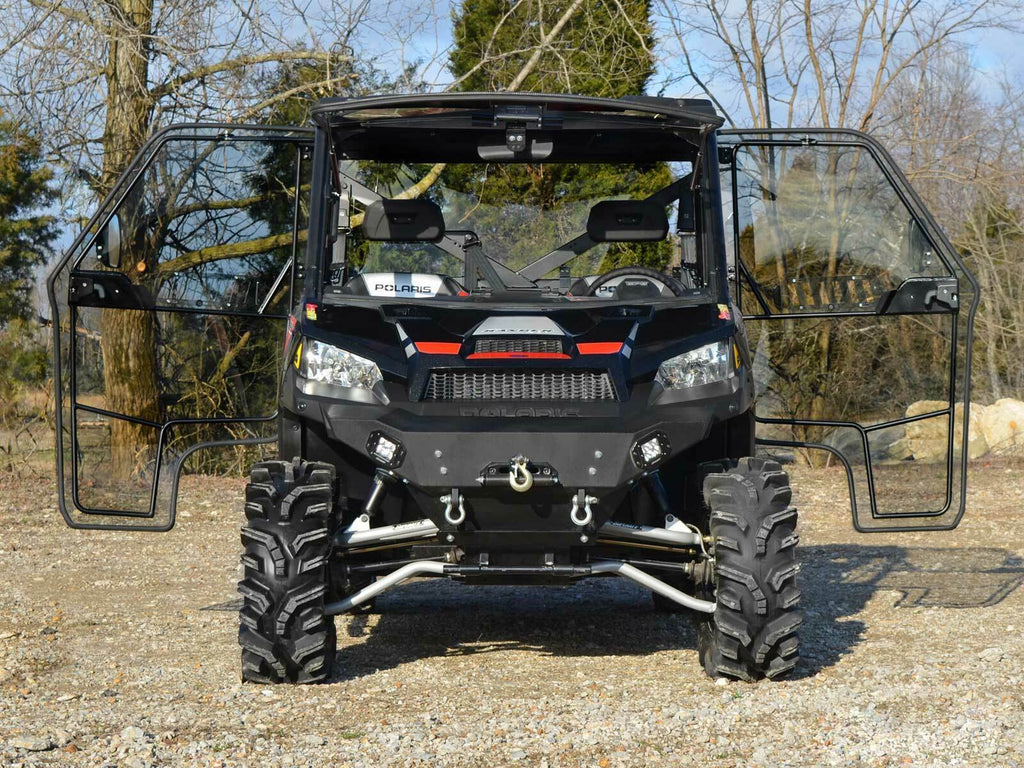 SuperATV Full Cab Enclosure Doors for Polaris Ranger XP 900 (2013+) - Vented