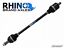 SuperATV Rhino Brand FRONT Axle for Honda Pioneer 1000 w/ SuperATV 6