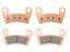 SuperATV Brake Pads for Polaris General 4 / RZR 570/800/900/1000 S (BP-P-007)